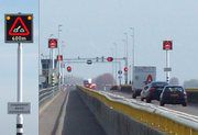 led-matrixsignaalgevers Zeelandbrug