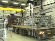 25 KV voedingsschakelaars op paal